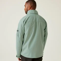 Regatta Arana softshell jas heren glacier green