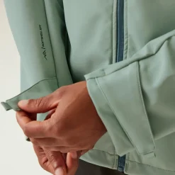 Regatta Arana softshell jas heren glacier green