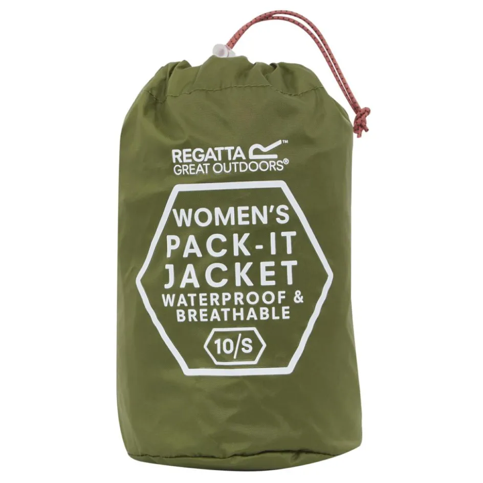 Regatta Pack It III regenjas dames nephrite green