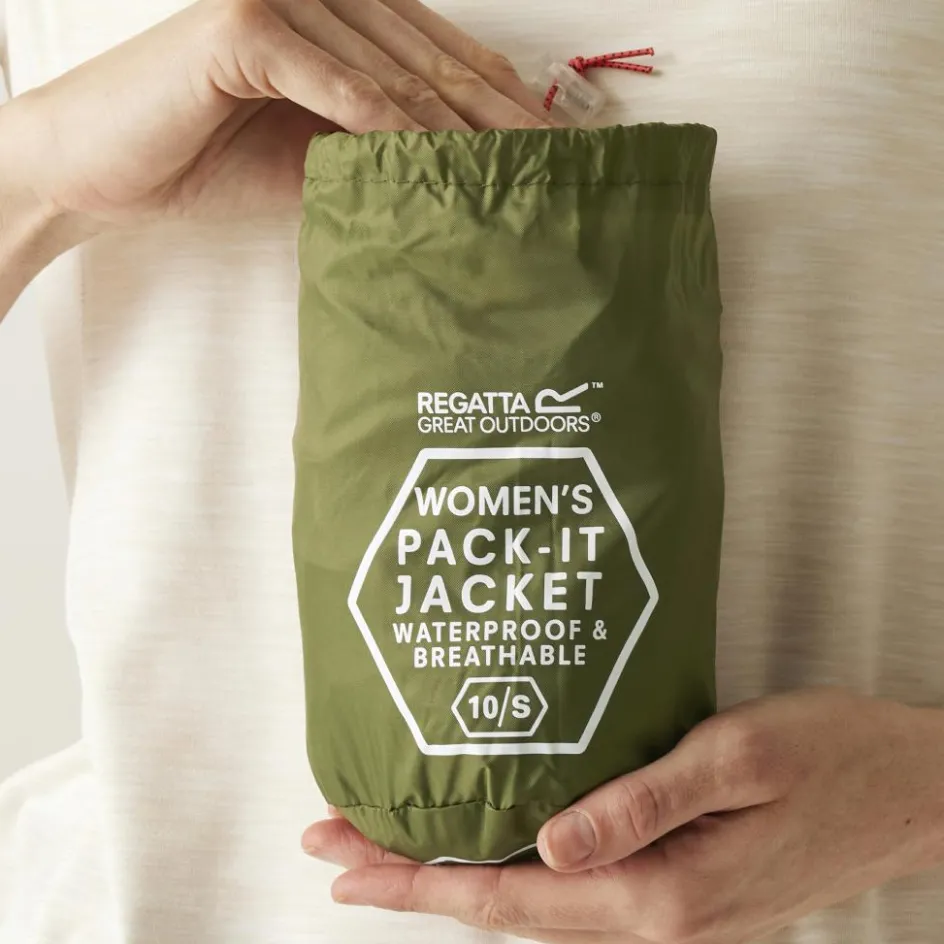 Regatta Pack It III regenjas dames nephrite green