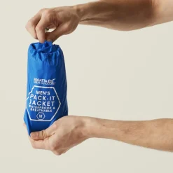 Clearance Regatta Pack It III regenjas heren oxford blue