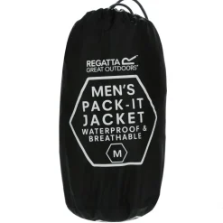 Regatta Pack It III regenjas heren black