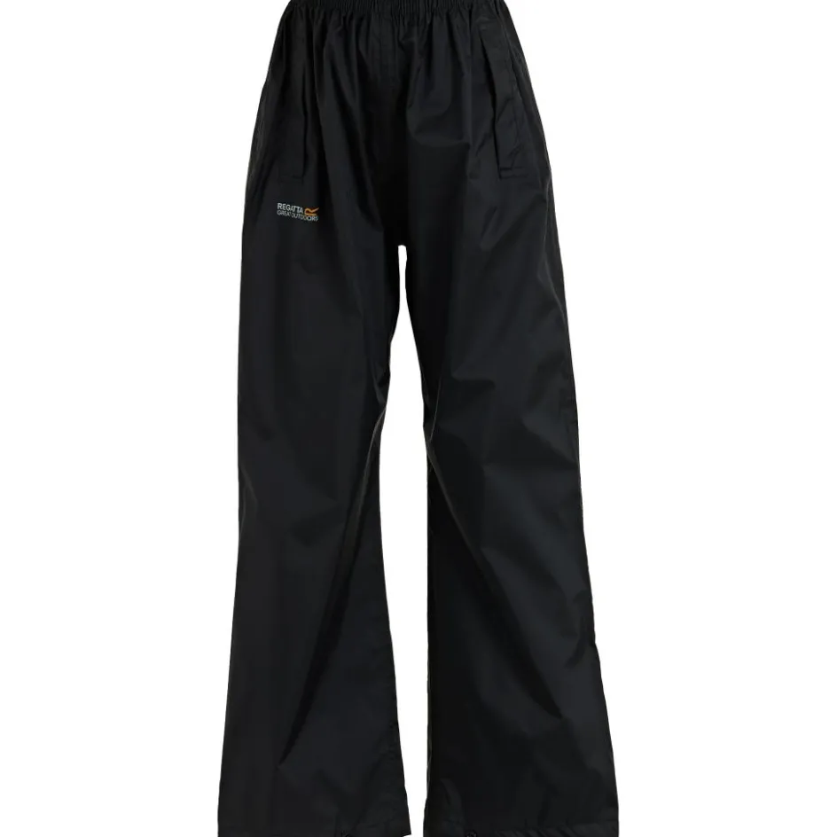 Regatta Pack It regenbroek junior black