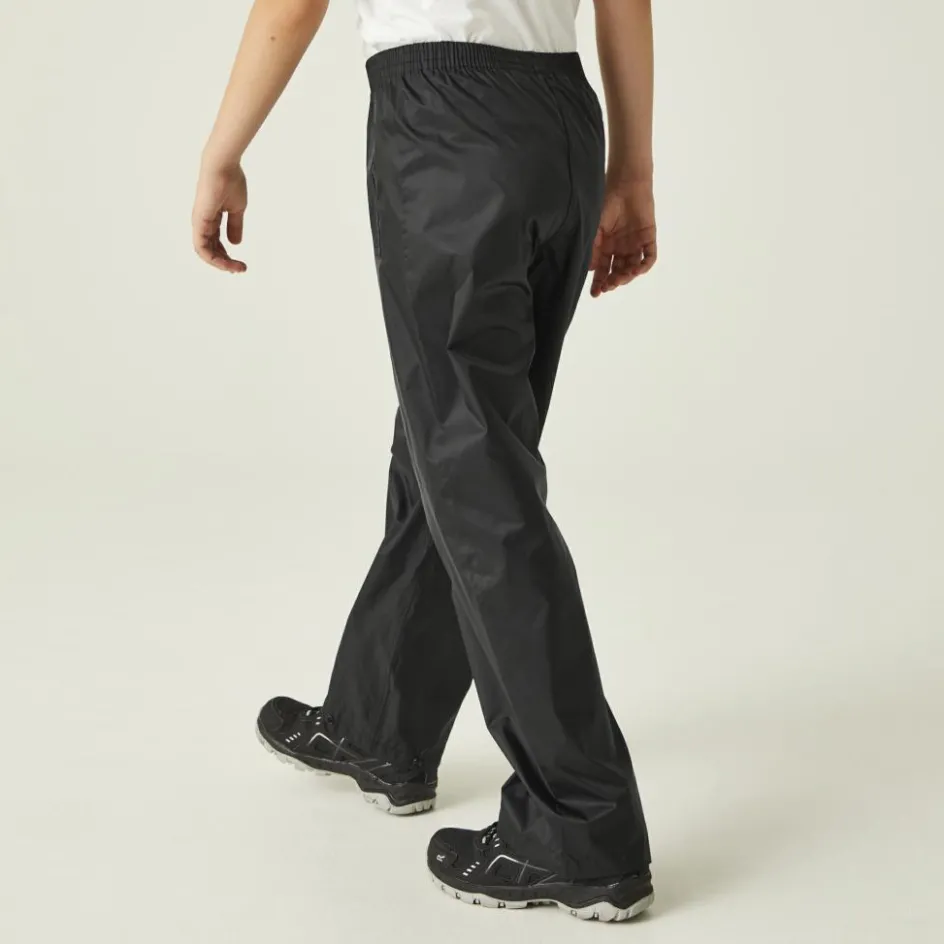 Regatta Pack It regenbroek junior black