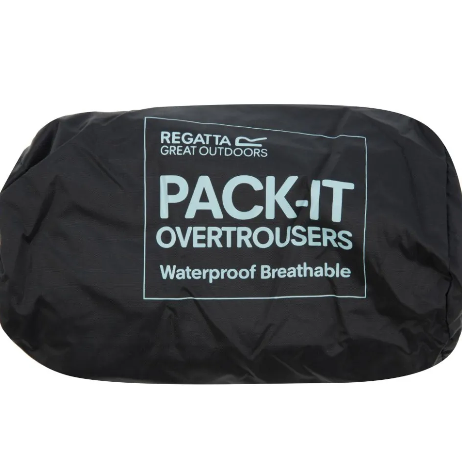 Regatta Pack It regenbroek junior black