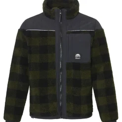 Rehall RITCHALL-R fleece vest heren olive check