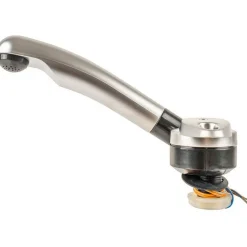 Online Reich Keramik koudwaterkraan mat nikkel boorgat 22 mm