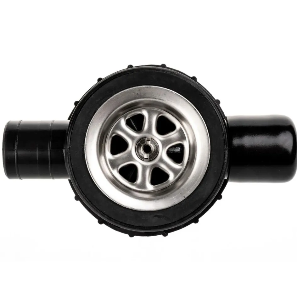 Reich Sifon dubbele afvoerplug met RVS zeefje en afsluit