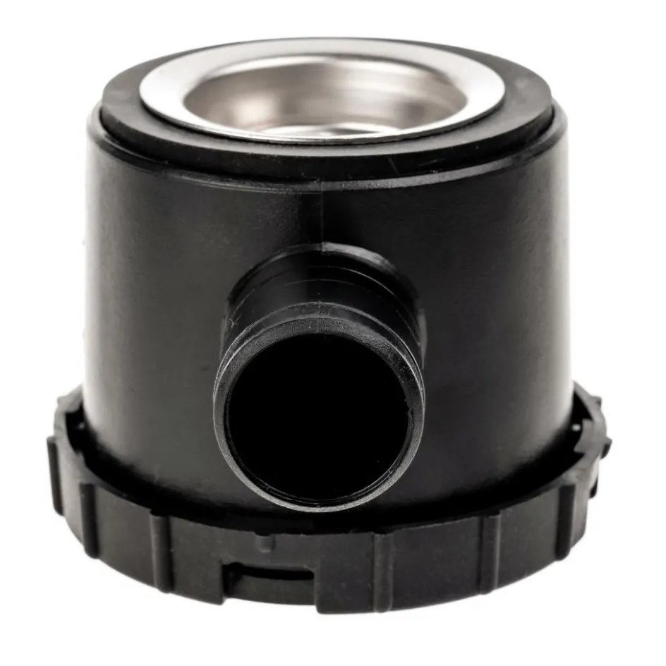 Reich Sifon dubbele afvoerplug met RVS zeefje en afsluit