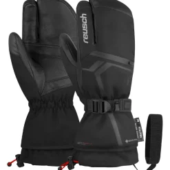 Best Reusch Down Spirit GORE-TEX Lobster handschoenen heren black silver