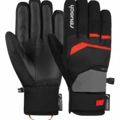 Outlet Reusch Venom R-TEX XT handschoenen heren steel gray fire  red