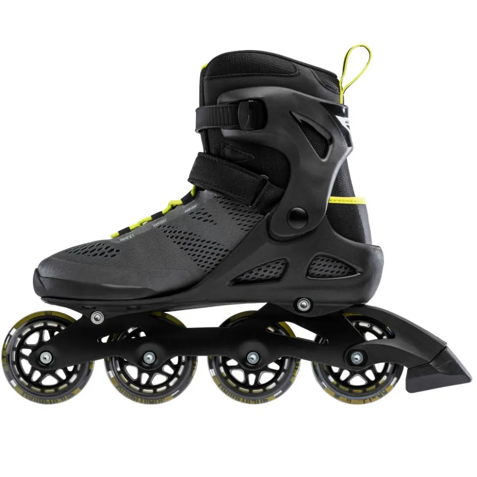 Online Rollerblade Macroblade 80 inline skates heren black lime