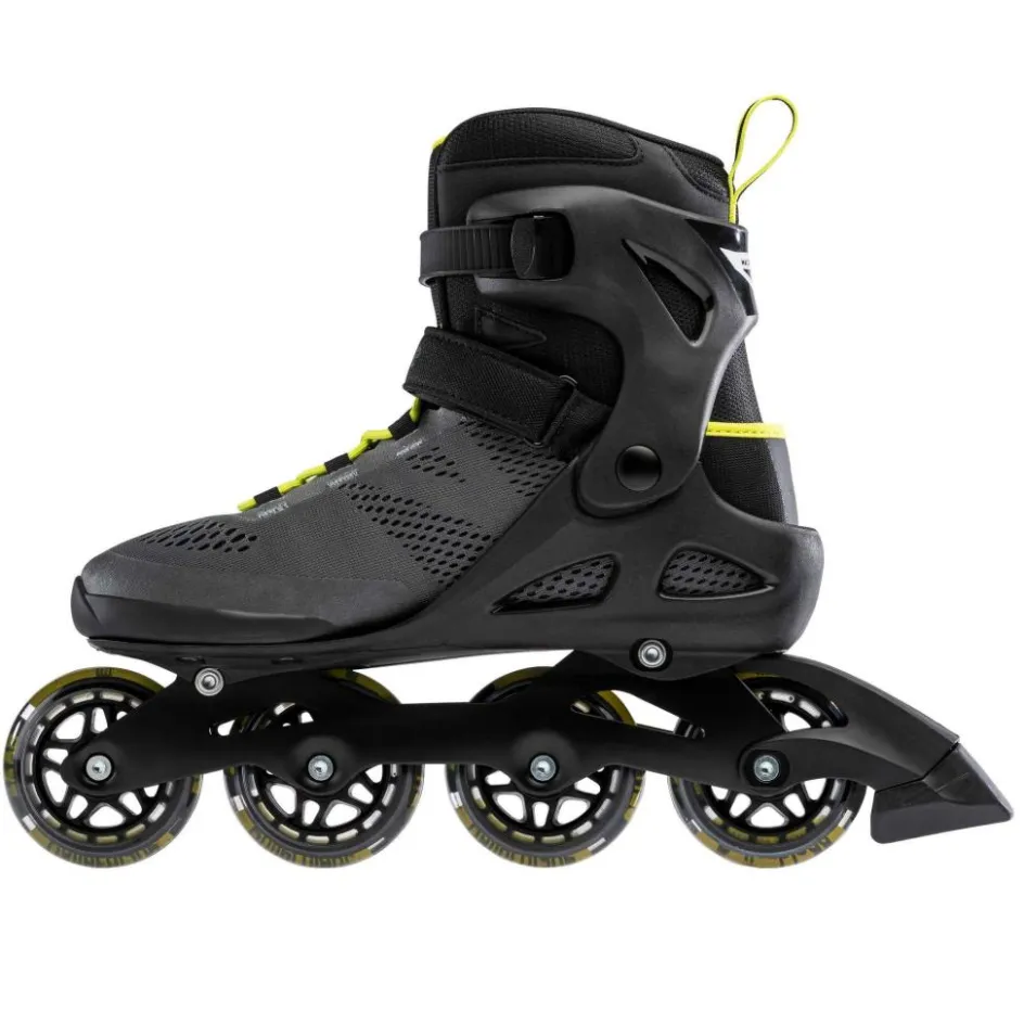Online Rollerblade Macroblade 80 inline skates heren black lime
