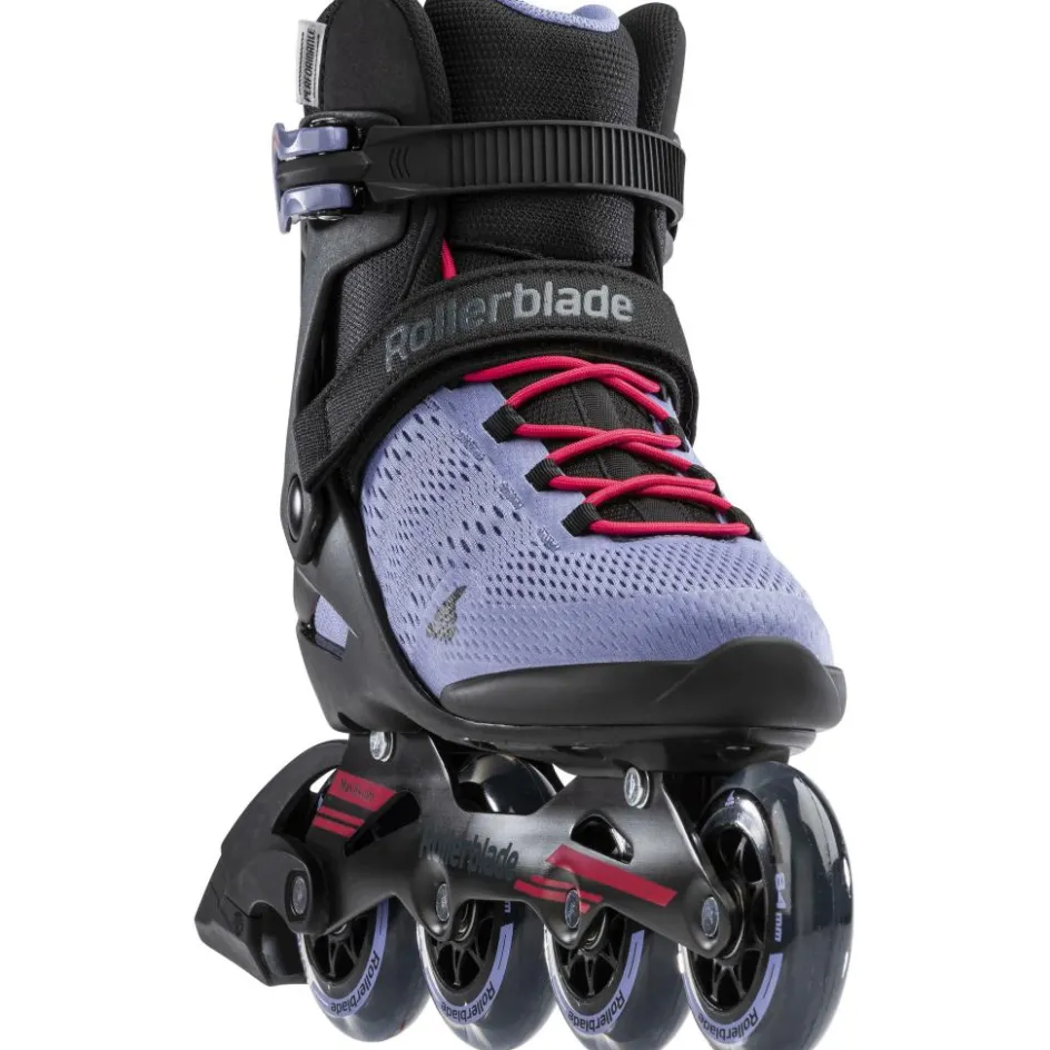 Rollerblade Sirio 84 inline skates dames smokey purple hot pink