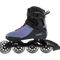 Rollerblade Sirio 84 inline skates dames smokey purple hot pink