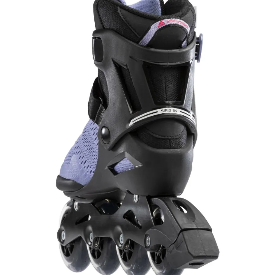 Rollerblade Sirio 84 inline skates dames smokey purple hot pink