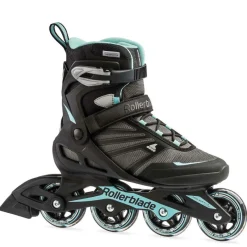 Online Rollerblade Zetrablade W inline skates dames black light blue