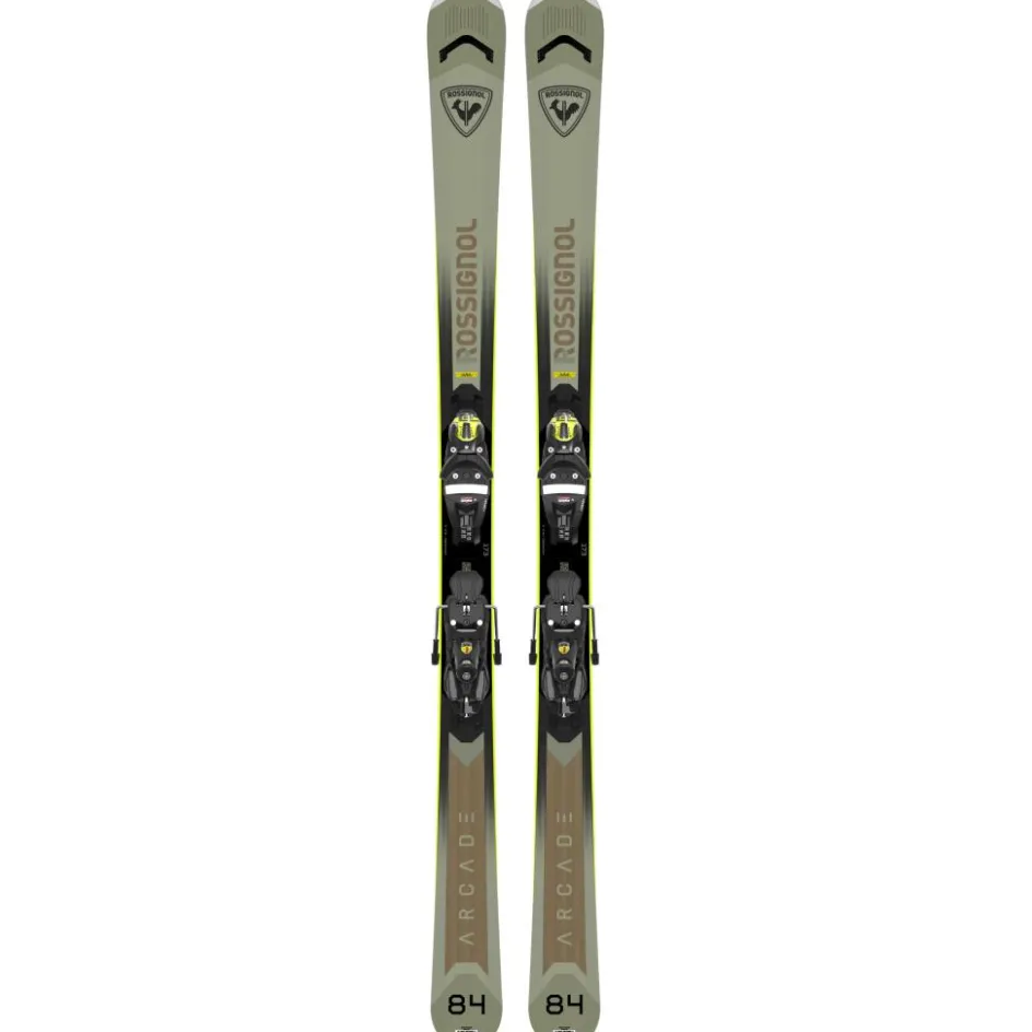 Best Rossignol Arcade 84 25 - 26 ski's heren met NX 12 Konect binding