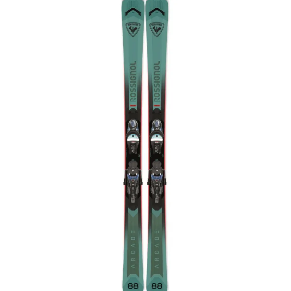 Sale Rossignol Arcade 88 25 - 26 ski's heren met SPX Konect 12 GW binding