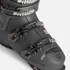 Clearance Rossignol Vizion 4B Pro 100 HV GW skischoenen heren metal  black