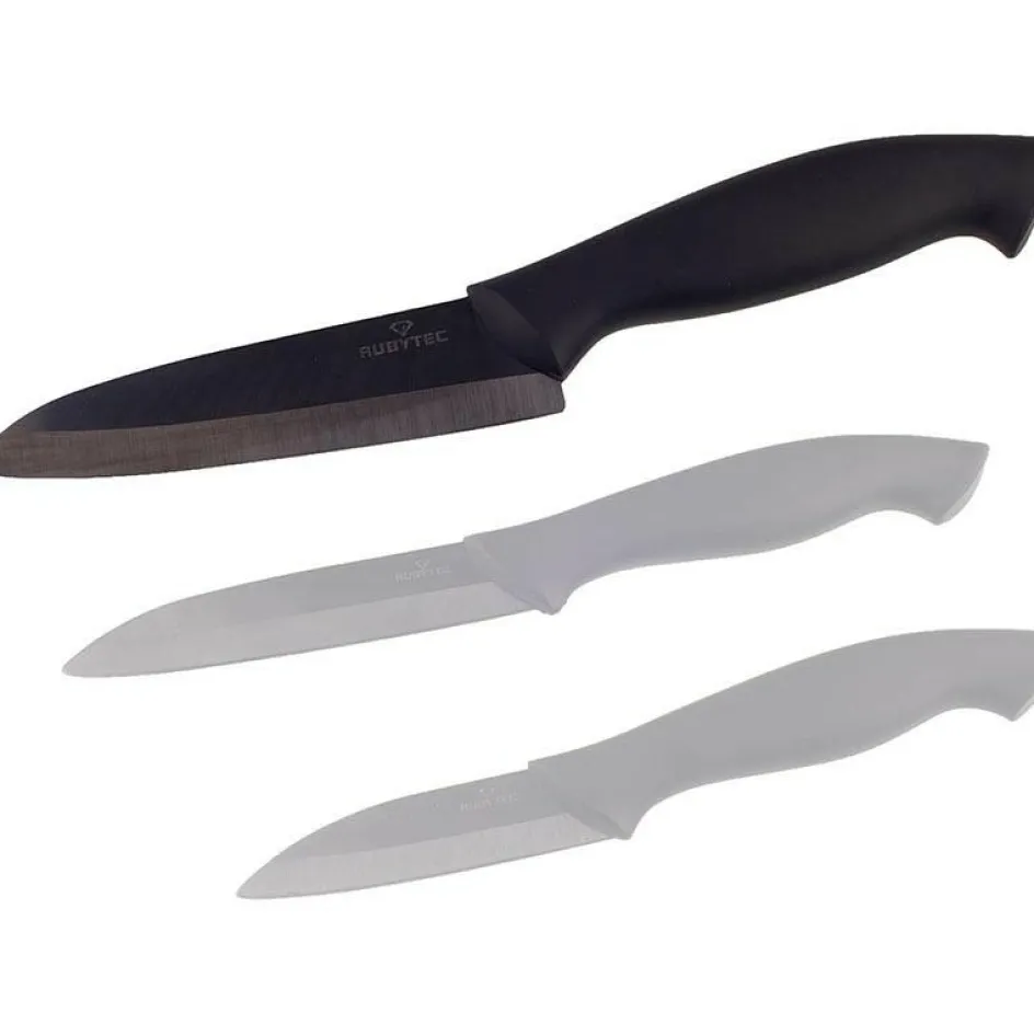 Best Rubytec Ceram keramisch keukenmes large black