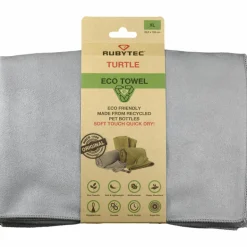 Rubytec Turtle ECO handdoek 150 x 63,5 cm grey