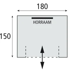 Safarica Multi Cabin douchetent grey