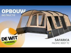 New Safarica Pacific Reef 360 TC tunneltent beige