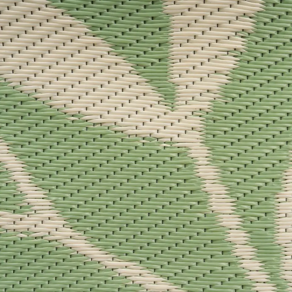 Outlet Safarica Safarimat buitenkleed 270 x 500 cm branches green beige