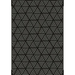 Safarica Safarimat buitenkleed 270 x 400 cm lacrimal black  grey