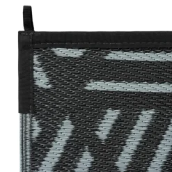 Safarica Safarimat buitenkleed 270 x 400 cm lacrimal black  grey