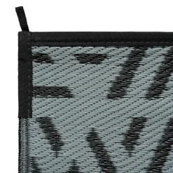 Safarica Safarimat buitenkleed 270 x 400 cm lacrimal black  grey