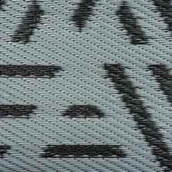 Safarica Safarimat buitenkleed 270 x 400 cm lacrimal black  grey