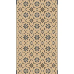 Safarica Safarimat buitenkleed 270 x 500 cm tiles grey  beige