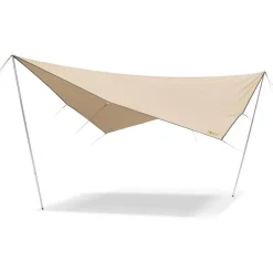 Sale Safarica Shadow 350 TC tarp 350 x 350 cm beige indian tan dark grey