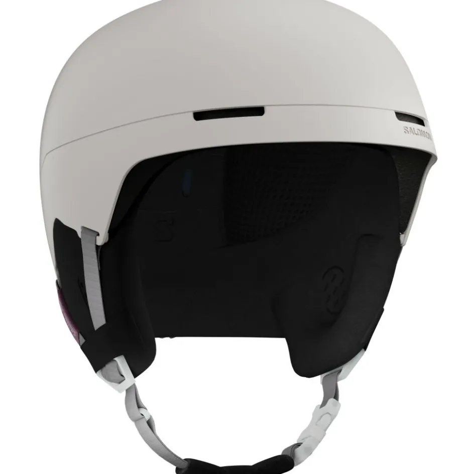 Outlet Salomon Brigade Index skihelm grey violet