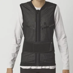 Outlet Salomon Flexcell Pro Vest rugbeschermer junior black