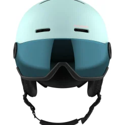Salomon Orka Visor skihelm junior bleached aqua