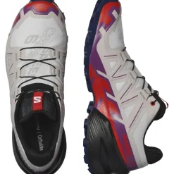 Sale Salomon Speedcross 6 hardloopschoenen dames white sparkling grape