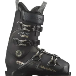 Clearance Salomon S/Pro 120 HV skischoenen heren black titanium  beluga
