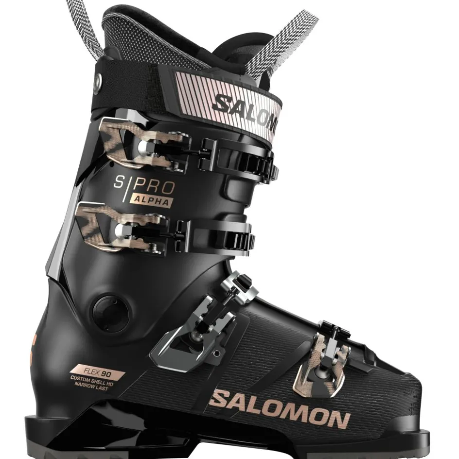 Discount Salomon S/Pro Alpha 90 LV skischoenen dames black