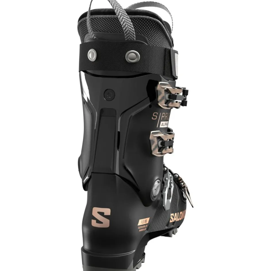 Discount Salomon S/Pro Alpha 90 LV skischoenen dames black