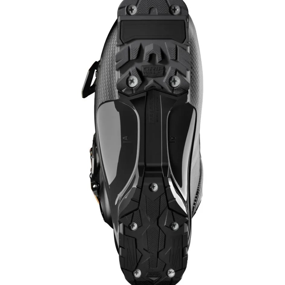 Clearance Salomon S/Pro Delta X90 skischoenen heren black dark grey metallic orange tiger