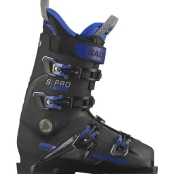 Best Salomon S/Pro MV X100 skischoenen heren black beluga blue