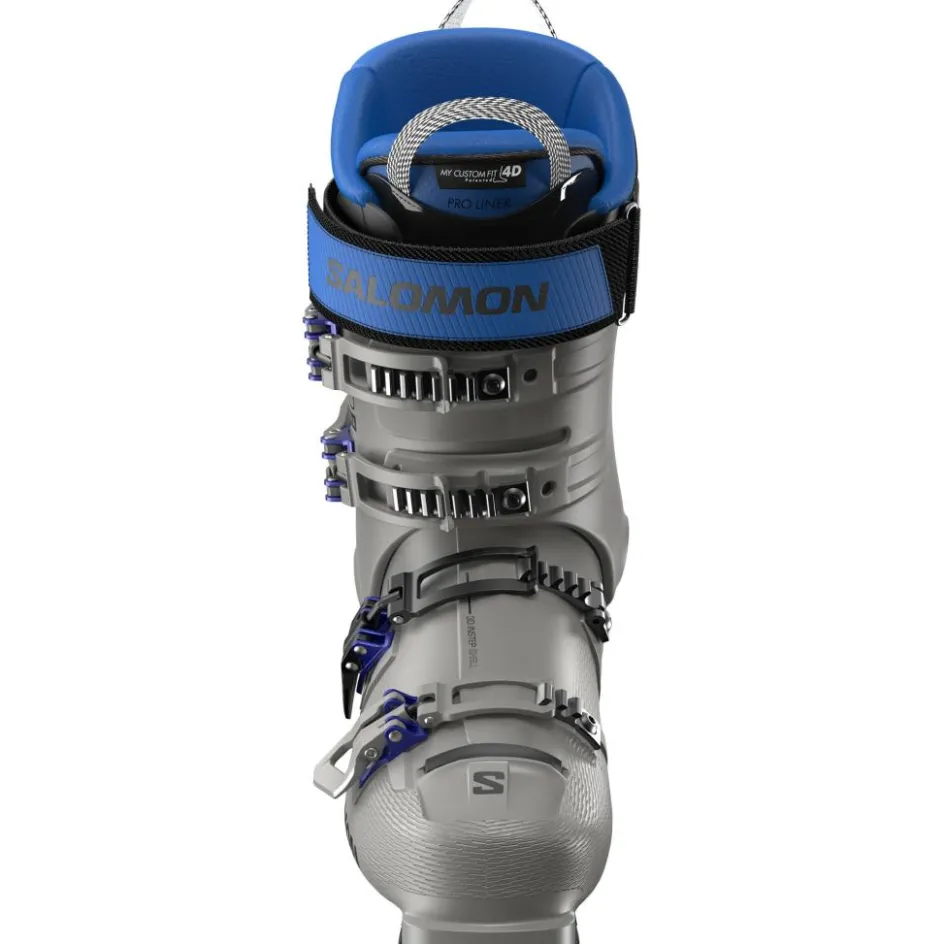 Sale Salomon S/Pro Supra 120 MV skischoenen heren steel grey black race blue