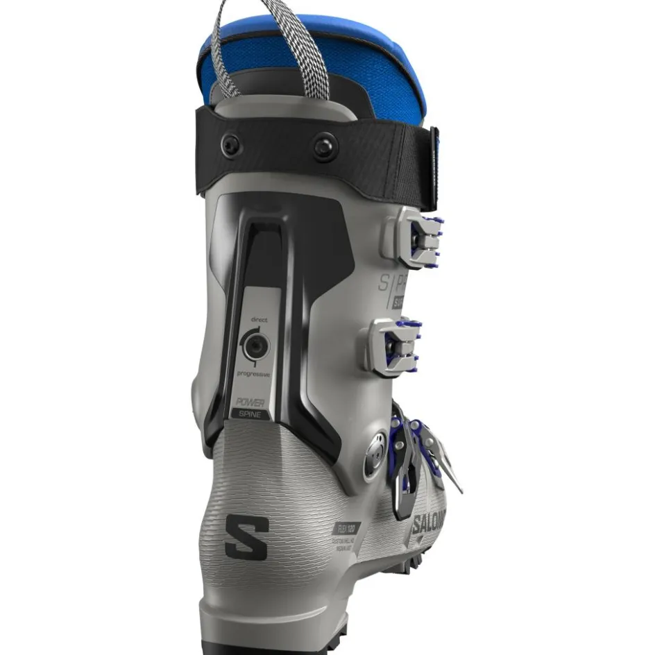 Sale Salomon S/Pro Supra 120 MV skischoenen heren steel grey black race blue