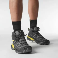 Online Salomon X ULTRA 360 GORE-TEX wandelschoenen heren castlerock black spicy mustard