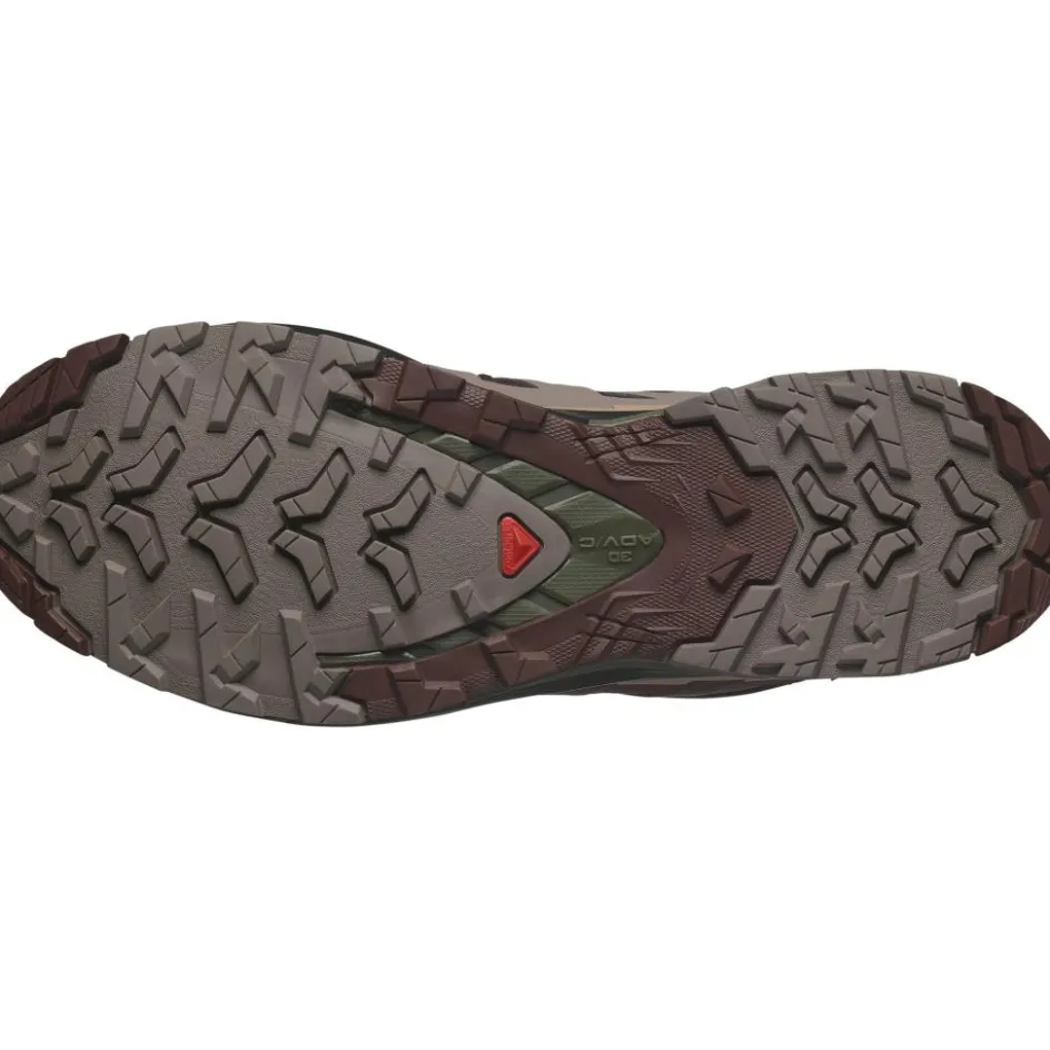 Salomon XA PRO 3D V9 GORE-TEX hardloopschoenen heren black coffee rum raisin olive night