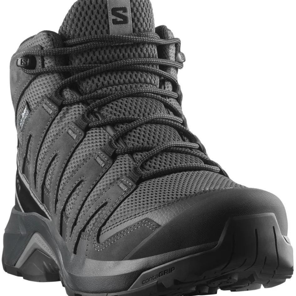 Best Salomon X-ADVENTURE RECON MID GORE-TEX wandelschoenen heren asphalt phantom castlerock