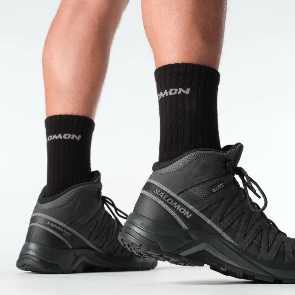 Best Salomon X-ADVENTURE RECON MID GORE-TEX wandelschoenen heren asphalt phantom castlerock